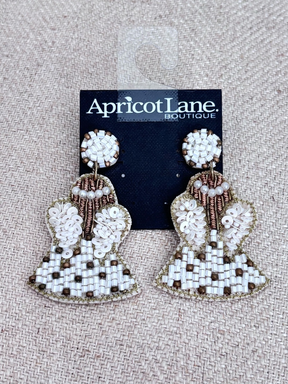 NWT Apricot Lane “soaring angel” Earrings